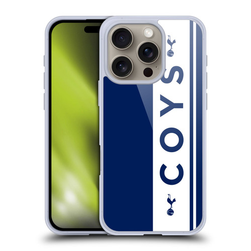 Tottenham Hotspur F.C. Badge COYS Soft Gel Case for Apple iPhone 16 Pro & MagSafe