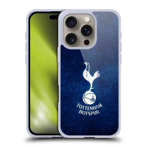 Tottenham Hotspur F.C. Badge Distressed Soft Gel Case for Apple iPhone 16 Pro & MagSafe