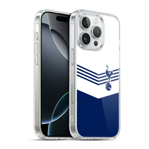 Tottenham Hotspur F.C. Badge 1978 Stripes Soft Gel Case for Apple iPhone 16 Pro & MagSafe