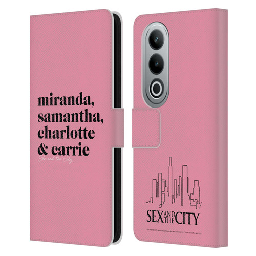 Sex and The City: Television Series Graphics Character 2 Leather Book Wallet Case Cover For OPPO OnePlus Ace 3V 5G