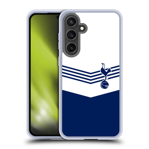 Tottenham Hotspur F.C. Badge 1978 Stripes Soft Gel Case for Samsung Galaxy S24 FE