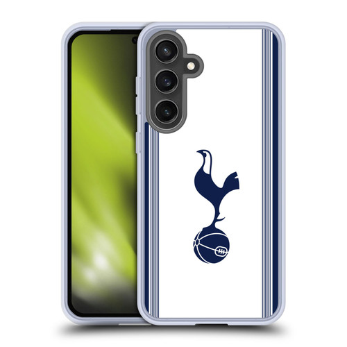 Tottenham Hotspur F.C. 2024/25 Badge Kit Home Soft Gel Case for Samsung Galaxy S24 FE