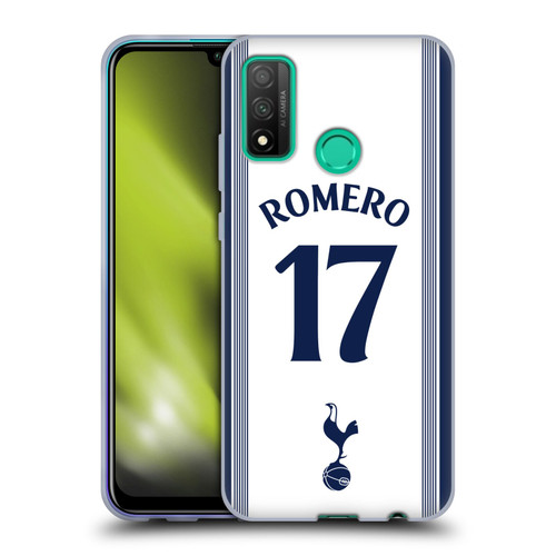 Tottenham Hotspur F.C. 2024/25 Players Home Kit Cristian Romero Soft Gel Case for Huawei P Smart (2020)