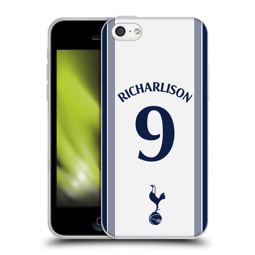 Tottenham Hotspur F.C. 2024/25 Players Home Kit Richarlison Soft Gel Case for Apple iPhone 5c
