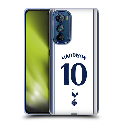 Tottenham Hotspur F.C. 2024/25 Players Home Kit James Maddison Soft Gel Case for Motorola Edge 30 Tottenham Hotspur F.C. 2024/25 Players Home Kit James Maddison Soft Gel Case for Motorola Edge 30