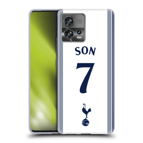 Tottenham Hotspur F.C. 2024/25 Players Home Kit Son Heung-Min Soft Gel Case for Motorola Moto Edge 30 Fusion Tottenham Hotspur F.C. 2024/25 Players Home Kit Son Heung-Min Soft Gel Case for Motorola Moto Edge 30 Fusion