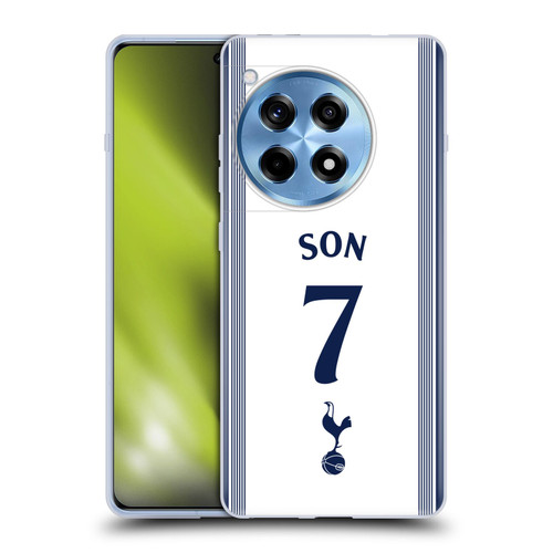 Tottenham Hotspur F.C. 2024/25 Players Home Kit Son Heung-Min Soft Gel Case for OnePlus 12R