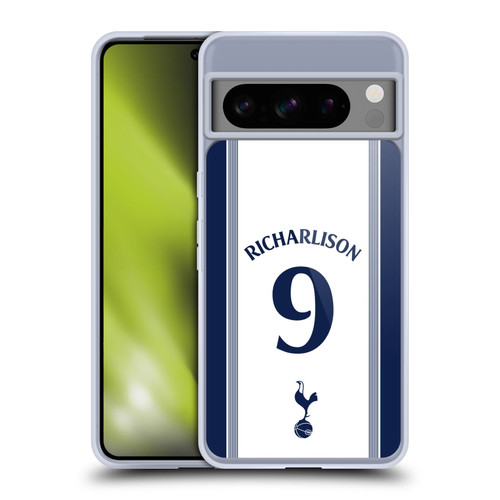 Tottenham Hotspur F.C. 2024/25 Players Home Kit Richarlison Soft Gel Case for Google Pixel 8 Pro