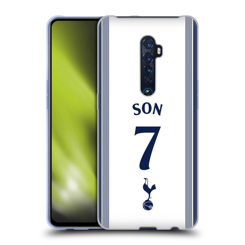 Tottenham Hotspur F.C. 2024/25 Players Home Kit Son Heung-Min Soft Gel Case for OPPO Reno 2