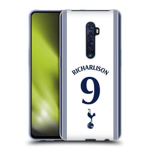 Tottenham Hotspur F.C. 2024/25 Players Home Kit Richarlison Soft Gel Case for OPPO Reno 2 Tottenham Hotspur F.C. 2024/25 Players Home Kit Richarlison Soft Gel Case for OPPO Reno 2