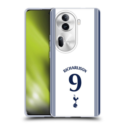 Tottenham Hotspur F.C. 2024/25 Players Home Kit Richarlison Soft Gel Case for OPPO Reno11 Pro Tottenham Hotspur F.C. 2024/25 Players Home Kit Richarlison Soft Gel Case for OPPO Reno11 Pro