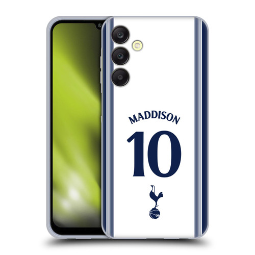 Tottenham Hotspur F.C. 2024/25 Players Home Kit James Maddison Soft Gel Case for Samsung Galaxy A25 5G Tottenham Hotspur F.C. 2024/25 Players Home Kit James Maddison Soft Gel Case for Samsung Galaxy A25 5G