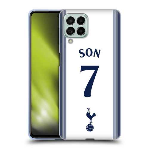 Tottenham Hotspur F.C. 2024/25 Players Home Kit Son Heung-Min Soft Gel Case for Samsung Galaxy M53 (2022)