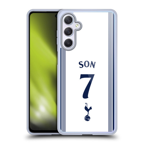 Tottenham Hotspur F.C. 2024/25 Players Home Kit Son Heung-Min Soft Gel Case for Samsung Galaxy M54 5G