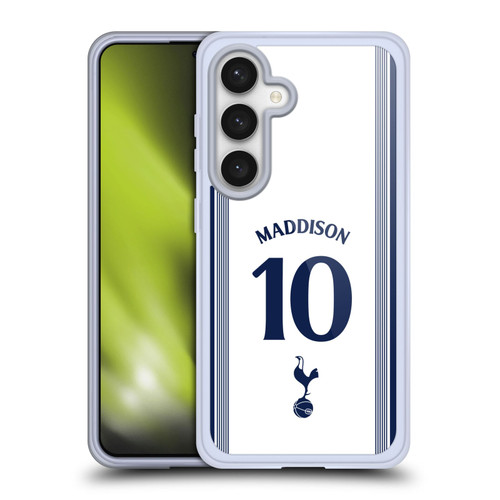Tottenham Hotspur F.C. 2024/25 Players Home Kit James Maddison Soft Gel Case for Samsung Galaxy S24 5G Tottenham Hotspur F.C. 2024/25 Players Home Kit James Maddison Soft Gel Case for Samsung Galaxy S24 5G