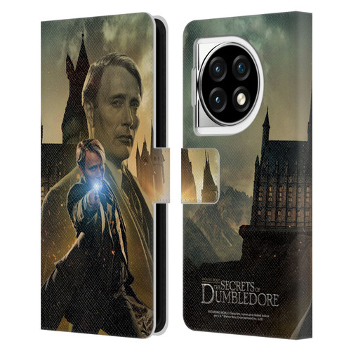 Fantastic Beasts: Secrets of Dumbledore Character Art Gellert Grindelwald Leather Book Wallet Case Cover For OPPO OnePlus Ace 3 5G