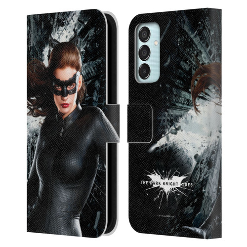 The Dark Knight Rises Character Art Catwoman Leather Book Wallet Case Cover For Samsung Galaxy M15/F15 5G