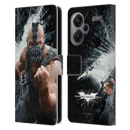 The Dark Knight Rises Character Art Bane Leather Book Wallet Case Cover For Xiaomi Redmi Note 13 Pro Plus 5G