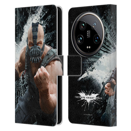 The Dark Knight Rises Character Art Bane Leather Book Wallet Case Cover For Xiaomi 14 Ultra
