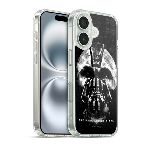 The Dark Knight Rises Key Art Bane Soft Gel Case for Apple iPhone 16 & MagSafe