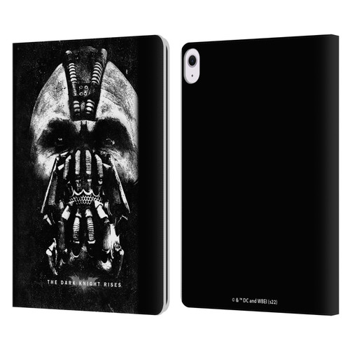 The Dark Knight Rises Key Art Bane Leather Book Wallet Case Cover For Apple iPad Air 13 2024