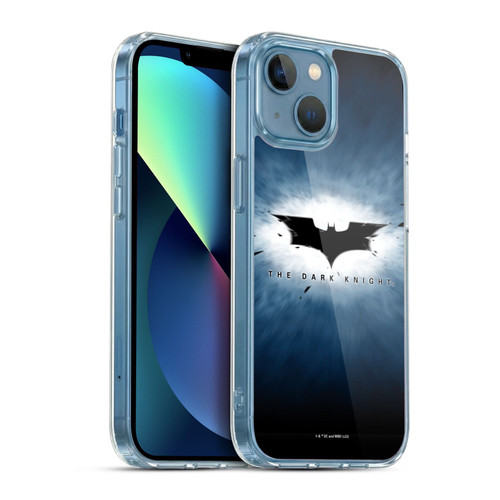 The Dark Knight Graphics Logo Soft Gel Case for Apple iPhone 13 Mini