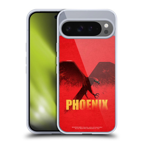 Fantastic Beasts: Secrets of Dumbledore Graphic Badges Phoenix Soft Gel Case for Google Pixel 9 Pro XL
