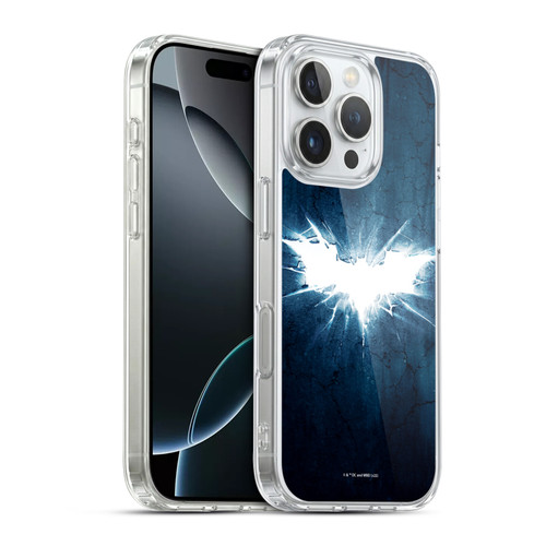 The Dark Knight Rises Logo Grunge Soft Gel Case for Apple iPhone 16 Pro & MagSafe