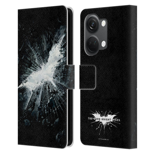 The Dark Knight Rises Logo Poster Leather Book Wallet Case Cover For OnePlus Nord 3 5G