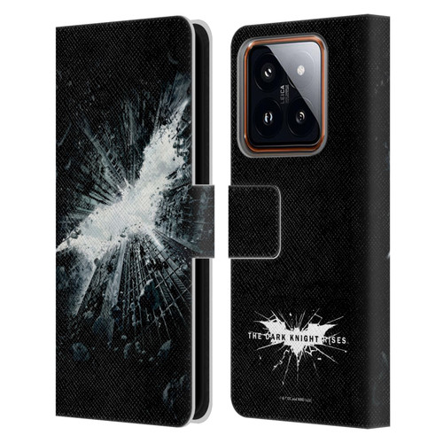 The Dark Knight Rises Logo Poster Leather Book Wallet Case Cover For Xiaomi 14