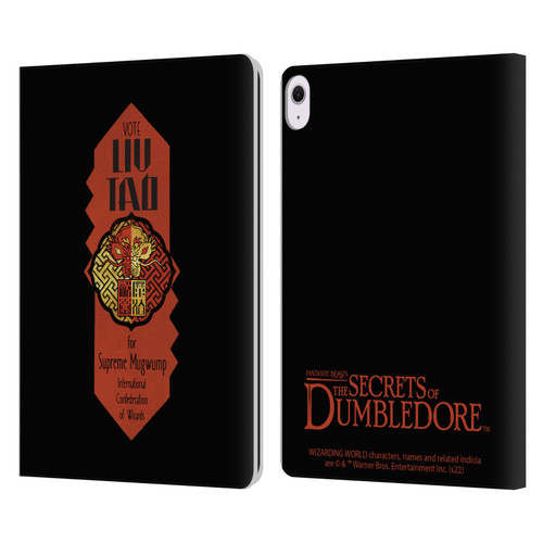 Fantastic Beasts: Secrets of Dumbledore Graphics Liu Tao Leather Book Wallet Case Cover For Apple iPad Air 13 2024