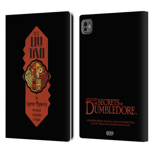Fantastic Beasts: Secrets of Dumbledore Graphics Liu Tao Leather Book Wallet Case Cover For Apple iPad Pro 11 M4 2024
