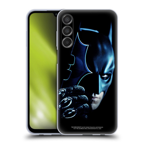 The Dark Knight Key Art Batman Batarang Soft Gel Case for Samsung Galaxy M15/F15 5G