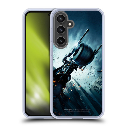 The Dark Knight Key Art Batman Batpod Soft Gel Case for Samsung Galaxy S24 FE & MagSafe