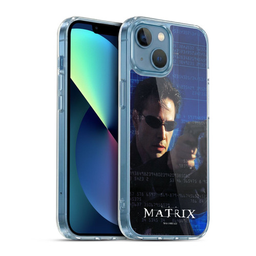 The Matrix Key Art Neo 1 Soft Gel Case for Apple iPhone 13 Mini & MagSafe