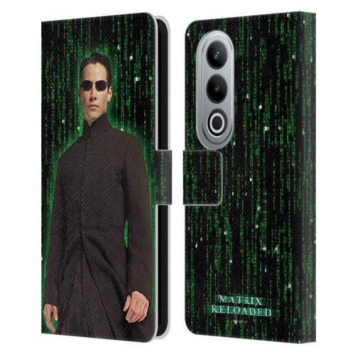 The Matrix Reloaded Key Art Neo 1 Leather Book Wallet Case Cover For OPPO OnePlus Ace 3V 5G