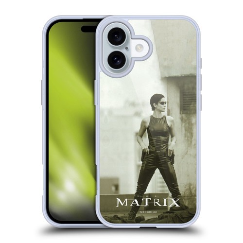 The Matrix Key Art Trinity Soft Gel Case for Apple iPhone 16