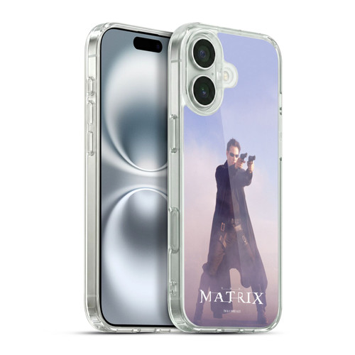The Matrix Key Art Neo 2 Soft Gel Case for Apple iPhone 16 Plus & MagSafe