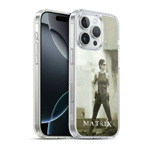 The Matrix Key Art Trinity Soft Gel Case for Apple iPhone 16 Pro & MagSafe
