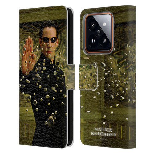 The Matrix Reloaded Key Art Neo 3 Leather Book Wallet Case Cover For Xiaomi 14