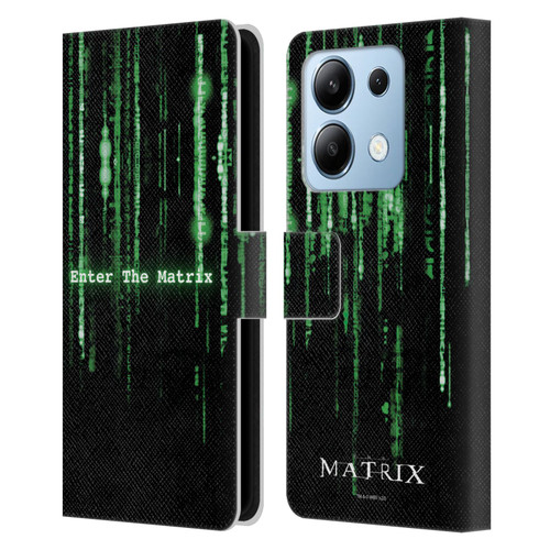 The Matrix Key Art Enter The Matrix Leather Book Wallet Case Cover For Xiaomi Redmi Note 13/13 Pro 5G