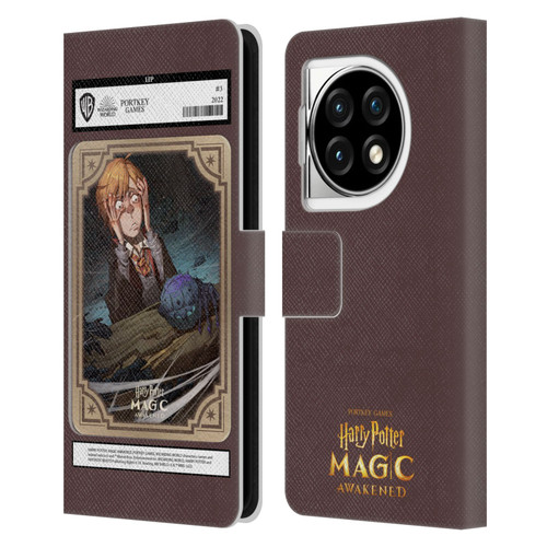 Harry Potter: Magic Awakened Characters Ronald Weasley Card Leather Book Wallet Case Cover For OPPO OnePlus Ace 3 5G