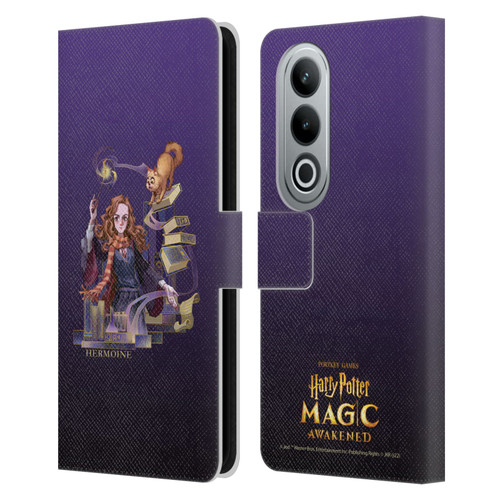 Harry Potter: Magic Awakened Characters Hermione Leather Book Wallet Case Cover For OPPO OnePlus Ace 3V 5G