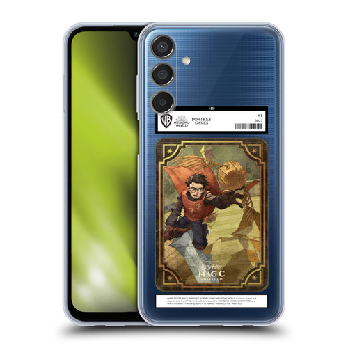 Harry Potter: Magic Awakened Characters Harry Potter Card Soft Gel Case for Samsung Galaxy M15/F15 5G