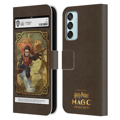 Harry Potter: Magic Awakened Characters Harry Potter Card Leather Book Wallet Case Cover For Samsung Galaxy M15/F15 5G