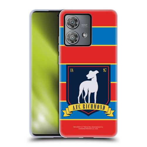 Ted Lasso Season 1 Graphics A.F.C Richmond Stripes Soft Gel Case for Motorola Edge 40 Neo 5G