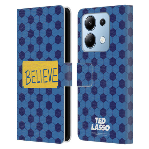 Ted Lasso Season 1 Graphics Believe Leather Book Wallet Case Cover For Xiaomi Redmi Note 13/13 Pro 5G