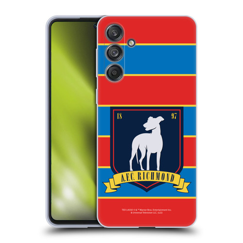 Ted Lasso Season 1 Graphics A.F.C Richmond Stripes Soft Gel Case for Samsung Galaxy M55 5G