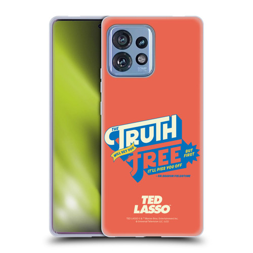 Ted Lasso Season 2 Graphics Truth Soft Gel Case for Motorola Moto Edge 40 Pro