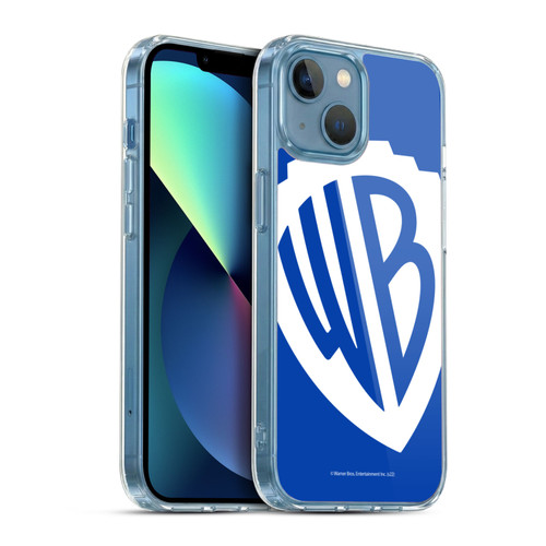 Warner Bros. Shield Logo Oversized Soft Gel Case for Apple iPhone 13 Mini & MagSafe
